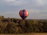Taking off from a field