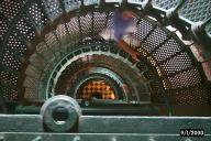 Looking down the stairwell